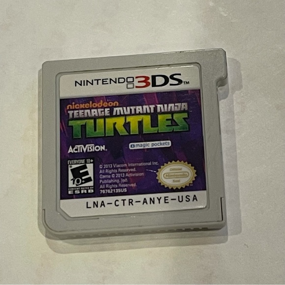 Nintendo Other - Teenage Mutant Ninja Turtle Nintendo 3DS Game Only